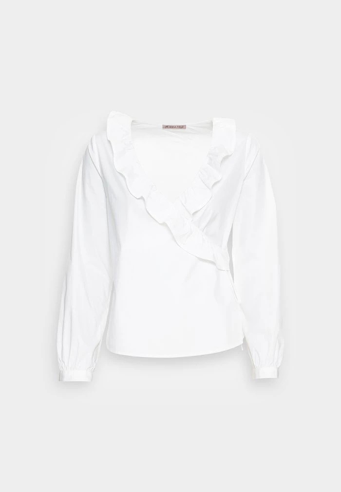 Chemise ANNA FIELD Anna Field Blouse Blanche Femme | TZE-0548084